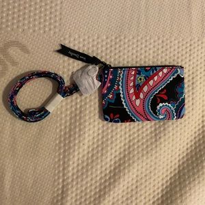 Vera Bradley Haymarket Paisley Zip ID & Lanyard Set NWT